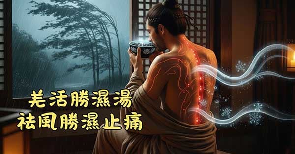 羌活勝濕湯,可祛風勝濕止痛