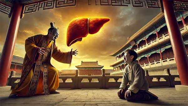 小兒受到驚嚇時會引發肝火造成痙病
