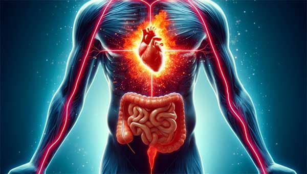 中醫認為心火會下移小腸