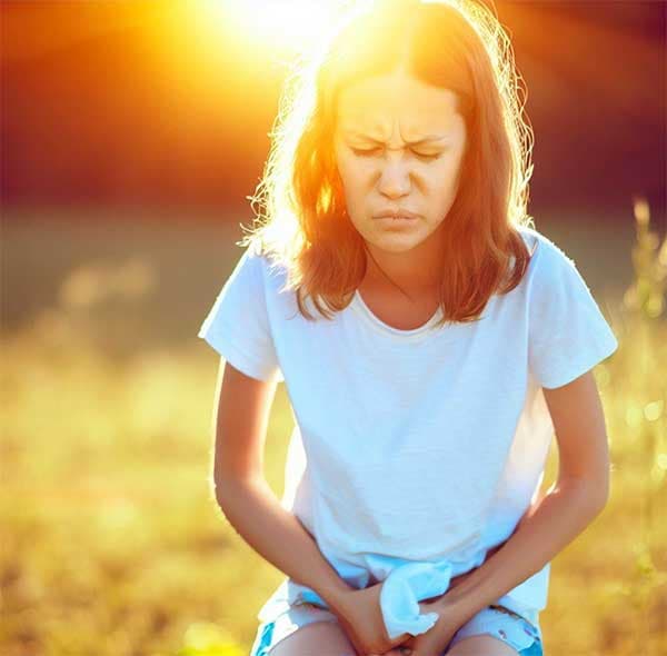 濕熱下注導致膀胱、尿道發炎