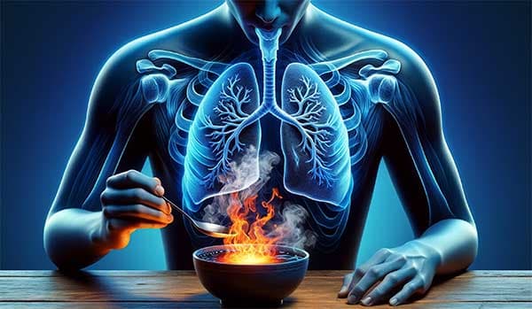 運用熱性中藥溫暖寒濕的肺臟