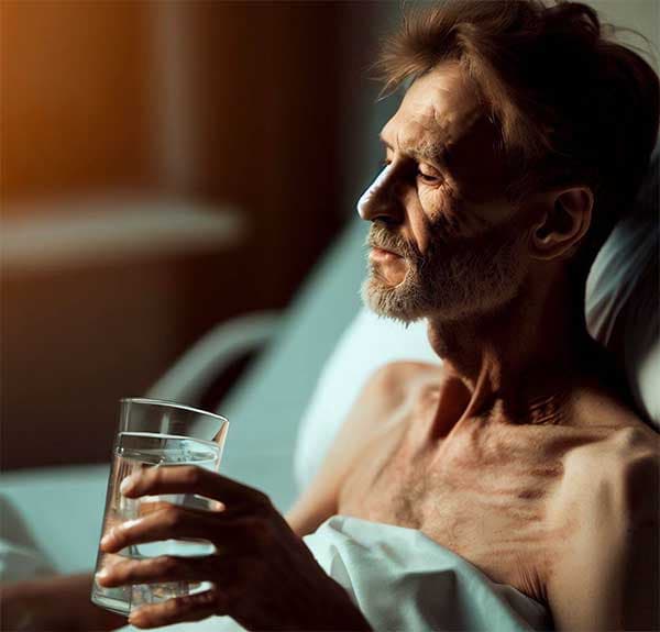 病後體內餘熱,形體消瘦傷津口渴