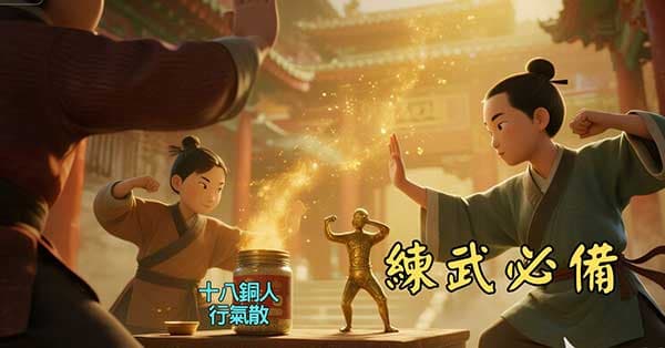 練習武術之人必備行氣散活血化瘀