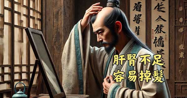 肝腎不足的人,容易掉頭髮