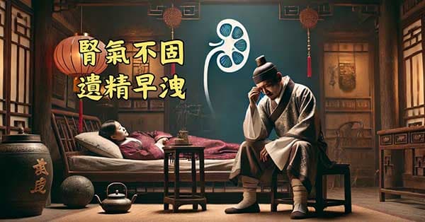 男性腎氣不固者,容易遺精早洩