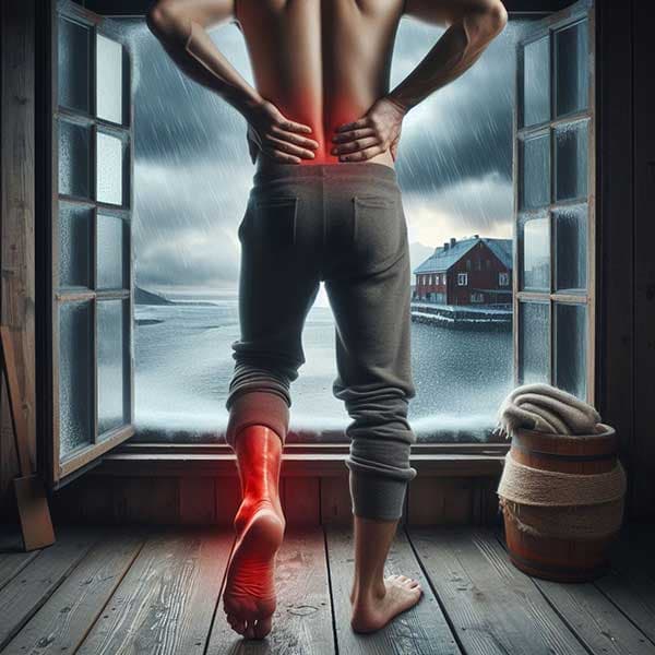 腎陽不足水飲內停造成腎虛水腫、腰膝痛重