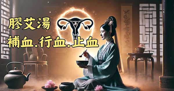 古人運用膠艾湯止血養血