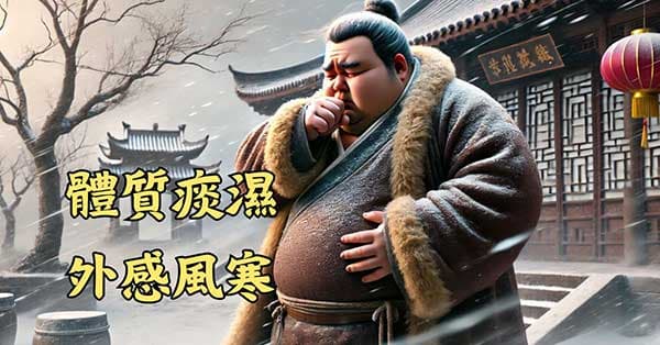 華蓋散適用體質痰濕,因為感受風寒而咳嗽