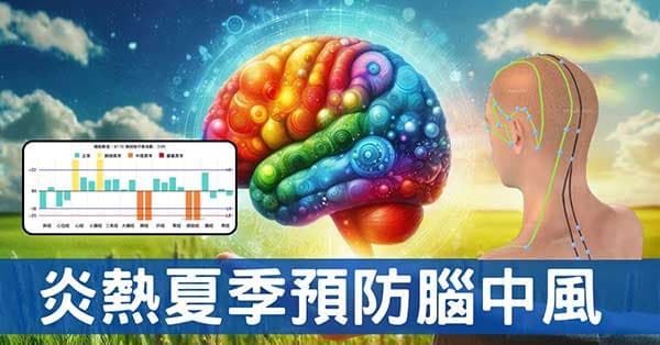揭開腦中風背後的經絡節律,經絡體質決定風險時機