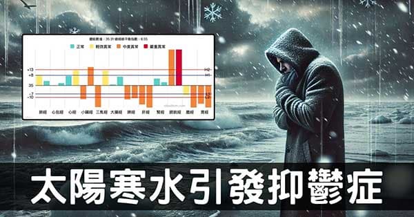 從經絡觀察,太陽寒水開啟冬季抑鬱症的原因!