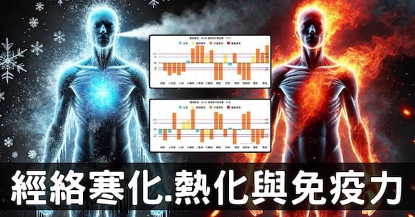 經絡體質熱化寒化降低免疫力,破解疾病終極密碼!