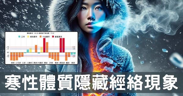 寒性陽虛經絡體質,如何理解經絡圖中隱藏化熱現象?