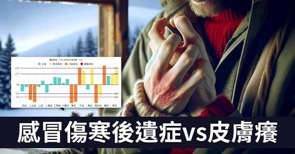 惱人的皮膚病,可從「感冒傷寒後遺症」找出路!