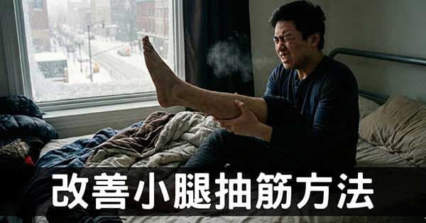 寒冷季節容易小腿抽筋嗎?實測急救改善最有效方法!