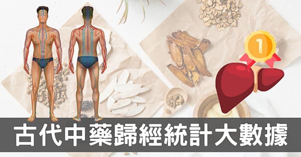 從中草藥單方歸經數據,探討古人在想什麼?(中藥大數據)