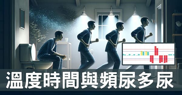 從天氣溫度、時間與經絡理解人體的頻尿(多尿)現象