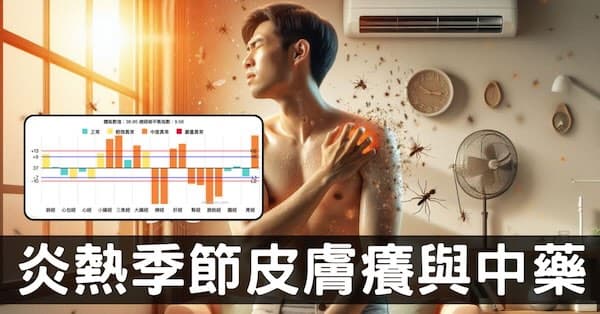 炎熱季節全身發癢怎麼回事?經方中藥快速改善原理!