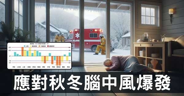 秋冬腦中風爆發全紀錄,從經絡角度可預防及處置!