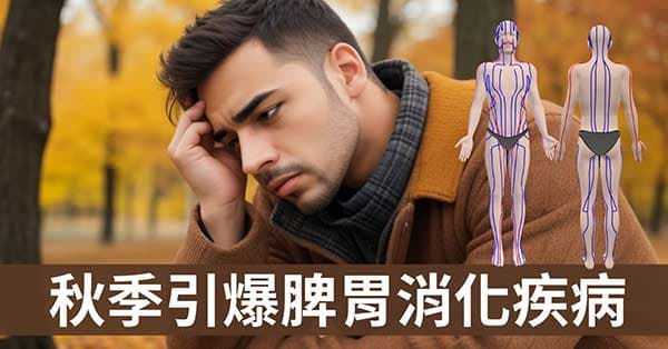 秋季引爆難治脾胃腸道疾病,從經絡數據探討如何煉成?
