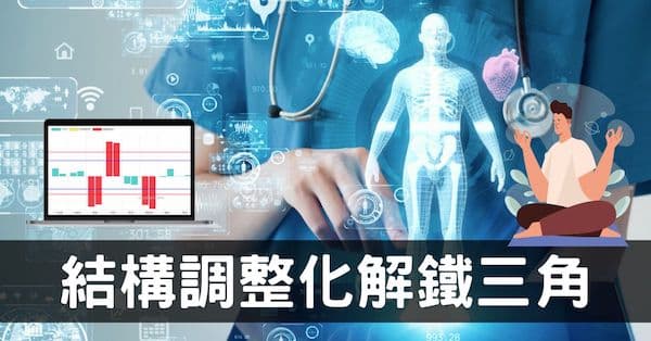 結構調整釋放壓力讓「鐵三角」經絡型態開始鬆動!