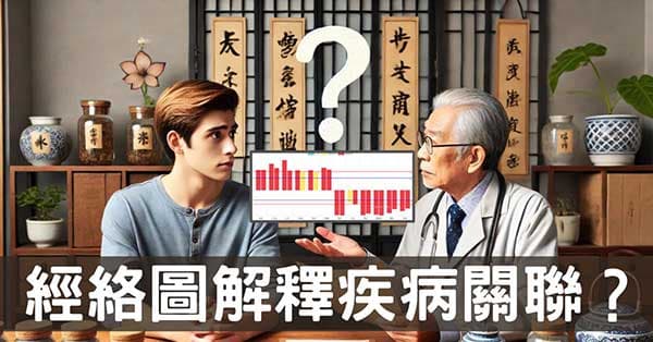 經絡圖無法解釋你的疾病?從6個方向逐步破解!
