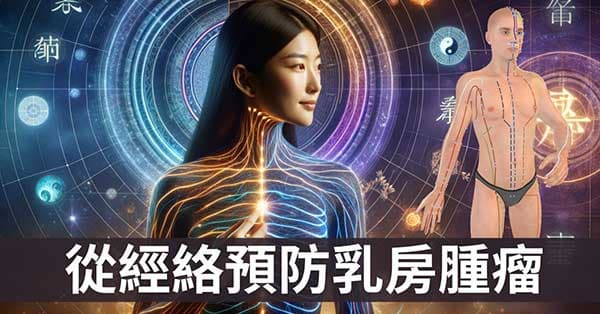 從經絡探討乳癌的4種經絡型態,每位女性都可以預防!