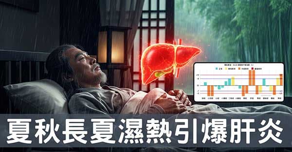 爆肝不是突然發生的,用經絡數據看懂預防之道!