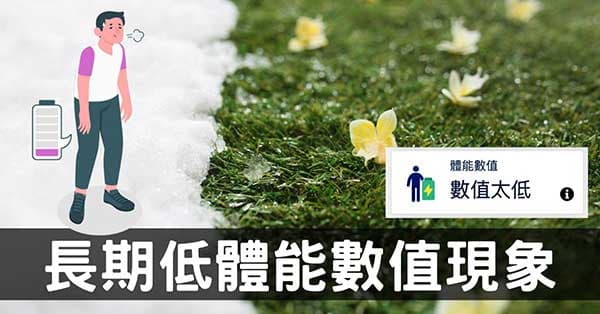 身體明明就很健康沒病,為什麼體能數值這麼低?