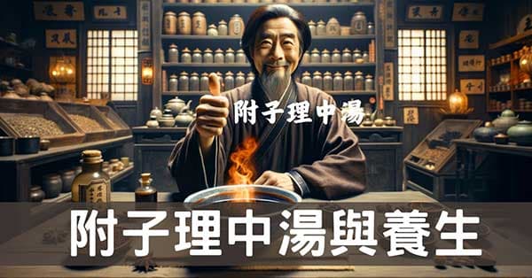 附子理中湯養生該如何運用?現代經絡體質必學中藥!