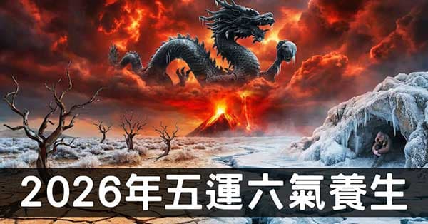 從經絡體質,預測2026年「五運六氣」對身體的影響!