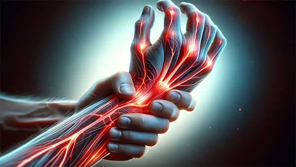 三焦經、大腸經異常的時候,很容易出現手腕痛