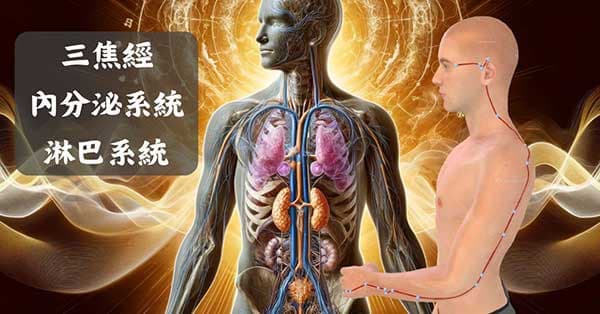 不少人認為,三焦經與淋巴內分泌有關