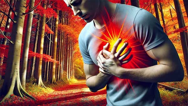當一個人三焦經異常的時候,就有機會出現胸痛