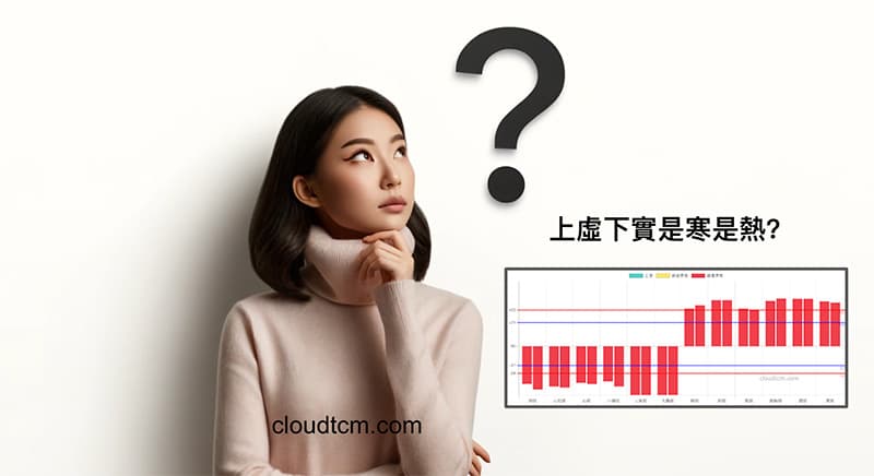 上虛下實體質的人究竟是寒是熱,讓人困惑?