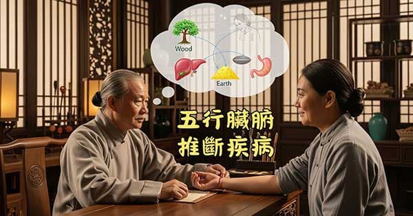透過五行臟腑的推演,可以預測疾病