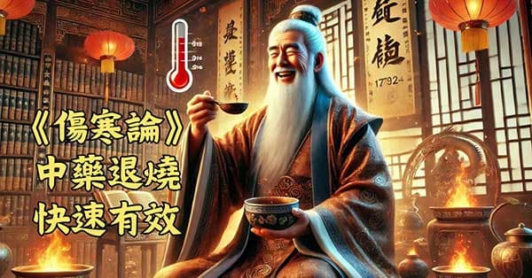 運用傷寒論的中藥退燒,快速且有效
