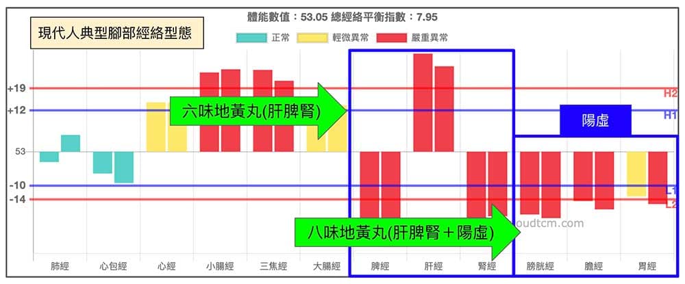 六味及八味地黃丸，很適合現代人典型經絡體質