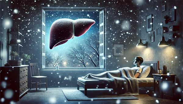 睡眠不足或冬季期間,容易出現肝經虛證