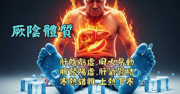 厥陰體質體內的狀態相當複雜