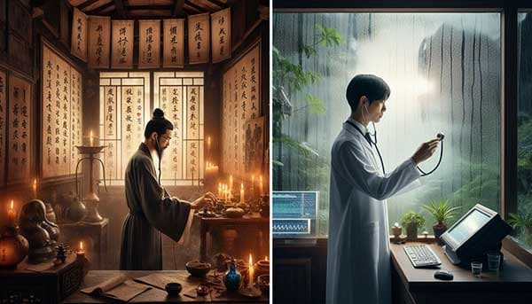 古今中醫師運用不同技術理解濕熱