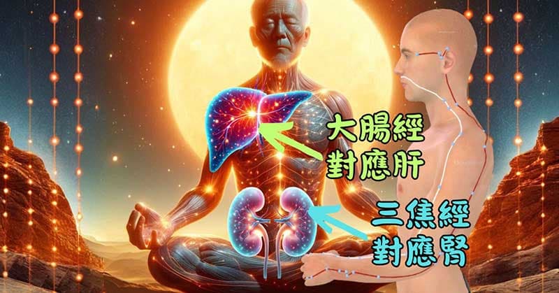 疏通三焦經與大腸經,也可以強健肝腎