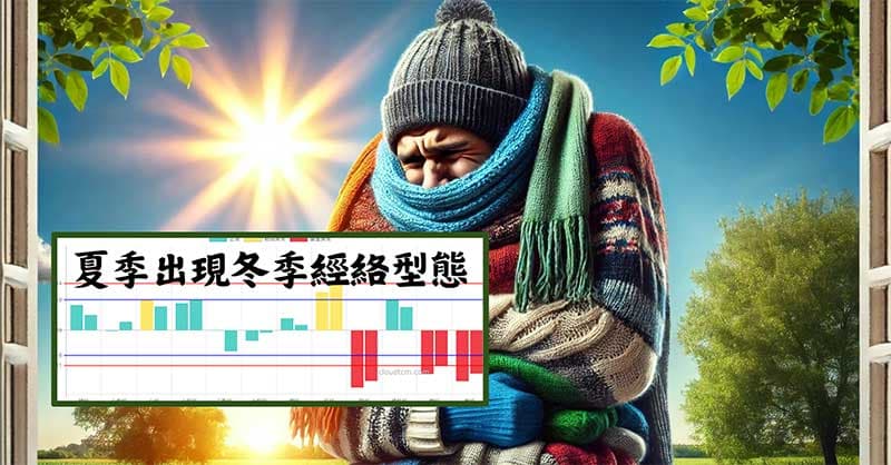 現代人竟然在夏天也會出現冬天的陽虛經絡現象