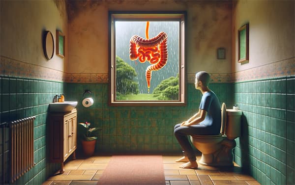 濕熱夏季容易腹瀉且大便黏膩