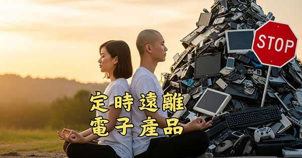 在火運時期,要定時遠離電子產品