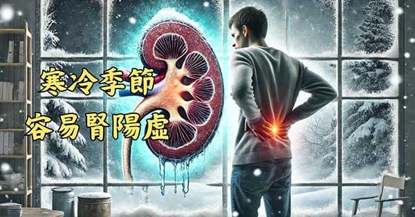 寒冷的冬季及初春,是很容易出現腎陽虛的季節