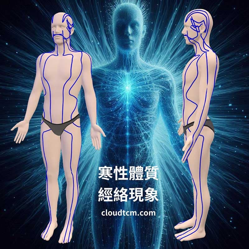 運用3D銅人理解什麼是寒性體質的狀態