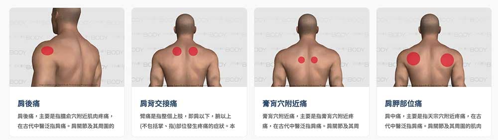 小腸經左右經絡差距過大，可能出現的疼痛現象