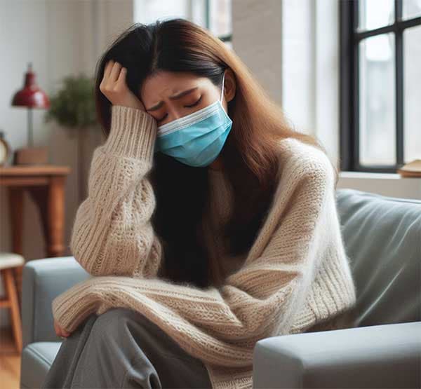 許多人在感冒之後遺留下後遺症