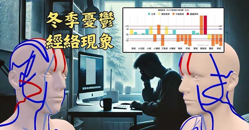 冬季憂鬱現象,開啟3D經絡模式