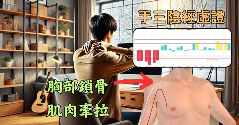 長期手三陰經虛證,也會造成難治型肩頸酸痛
